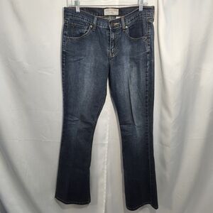 Signature by Levi Strauss Dark Blue Flare Jeans